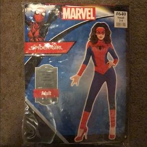 Spider Girl Costume looks great!